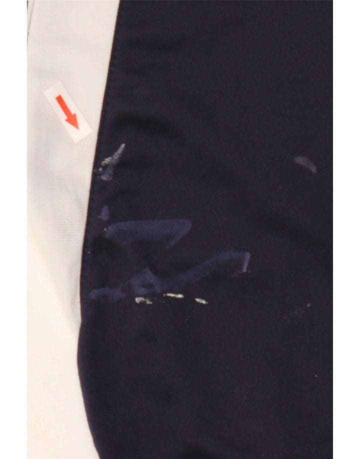 Champion Herren-Trainingsanzug-Oberteil, Mittelgroßes marineblaues Farbblock-Polyester