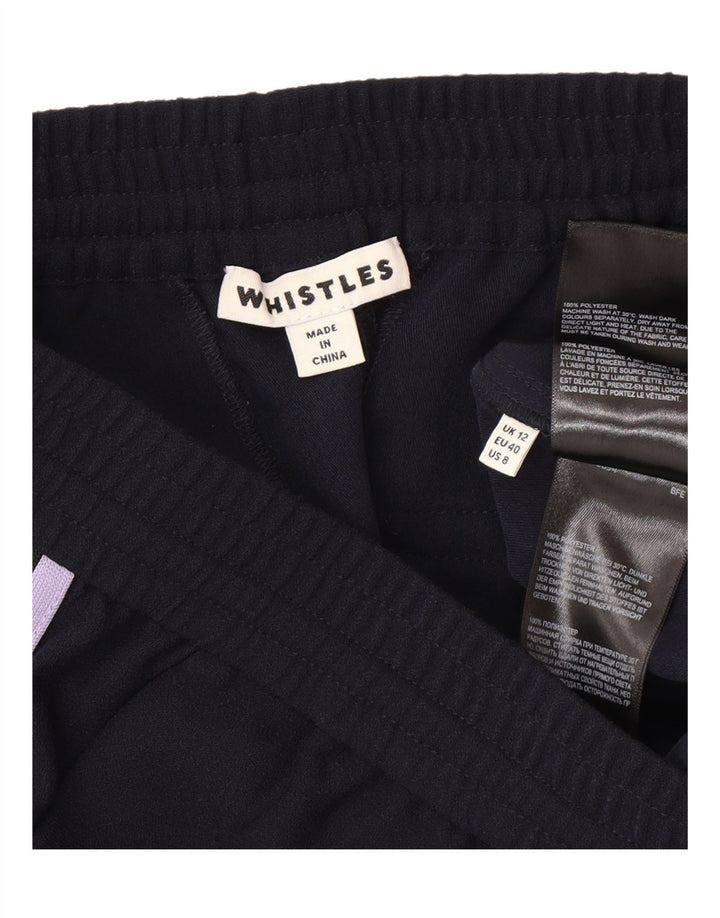 Whistles Damen-Trainingshose, UK 12, mittelblau, gestreift, Polyester