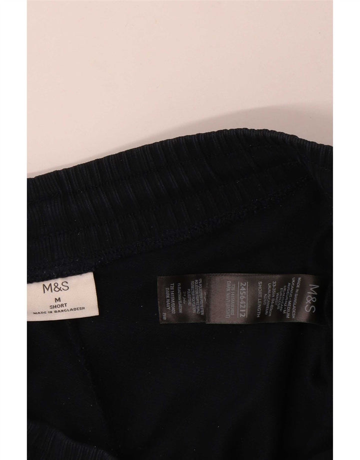 Marks & Spencer Damen-Trainingshose, Baumwolle, Größe M, Marineblau, UK 14