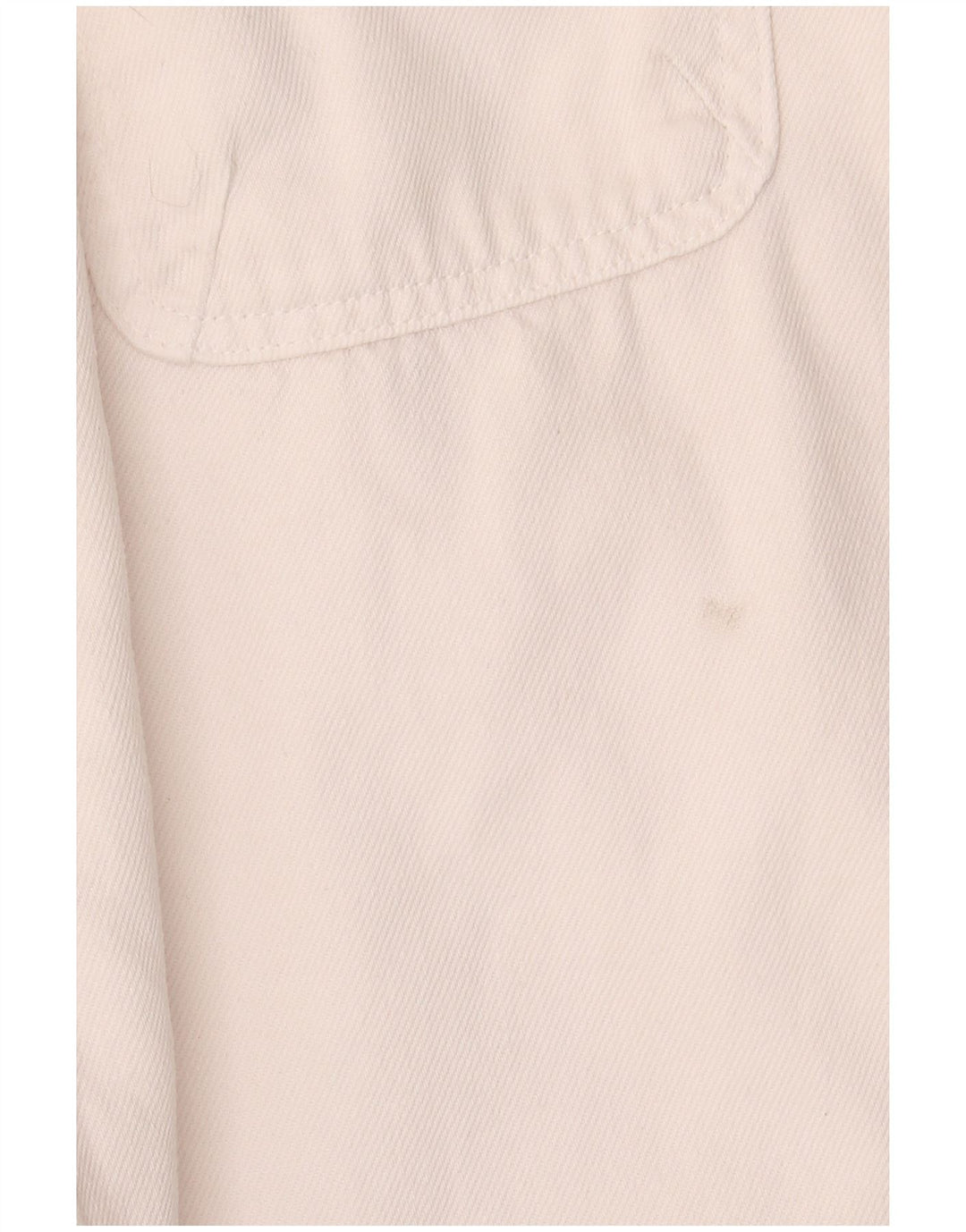 ZARA Damen Tapered Jeans EU 36 XS W26 L24 Weiße Baumwolle