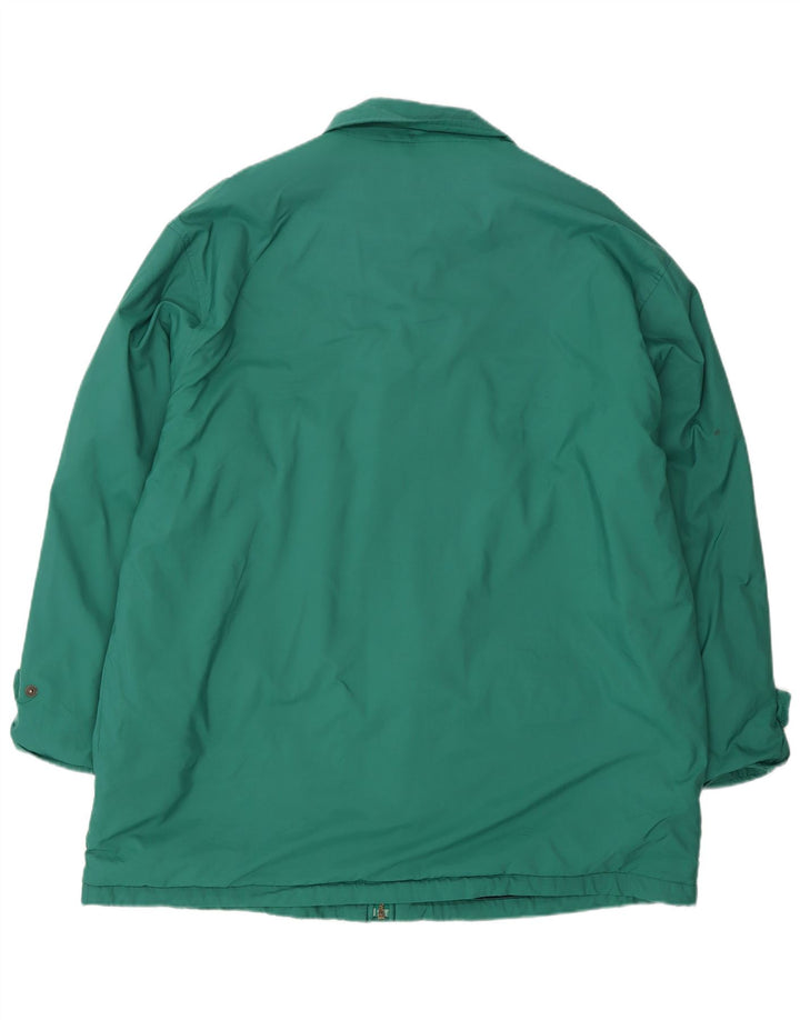 Eddie Bauer Damen Übergroße Windjacke UK 18 XL Grünes Nylon