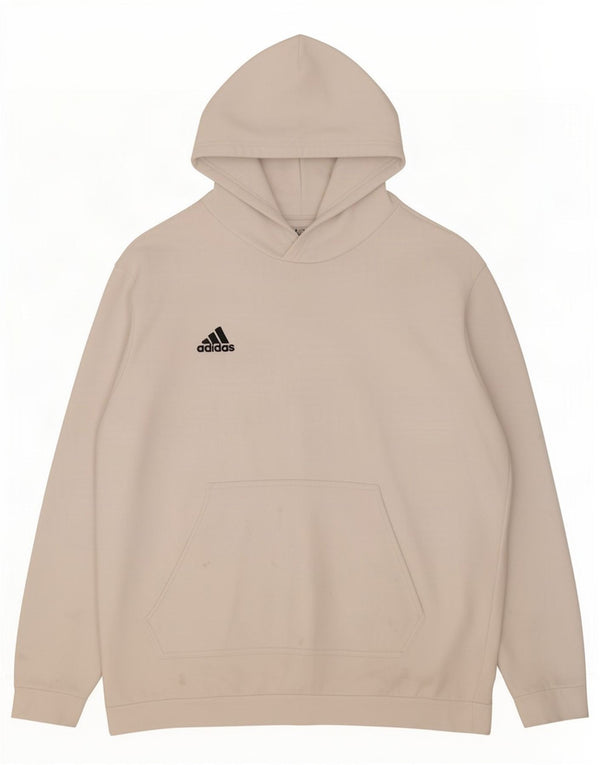 Adidas Herren Kapuzenpullover XL, weiße Baumwolle