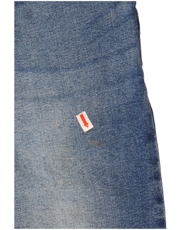 FRENCH CONNECTION Herren Slim Jeans W34 L30 Blaue Baumwolle