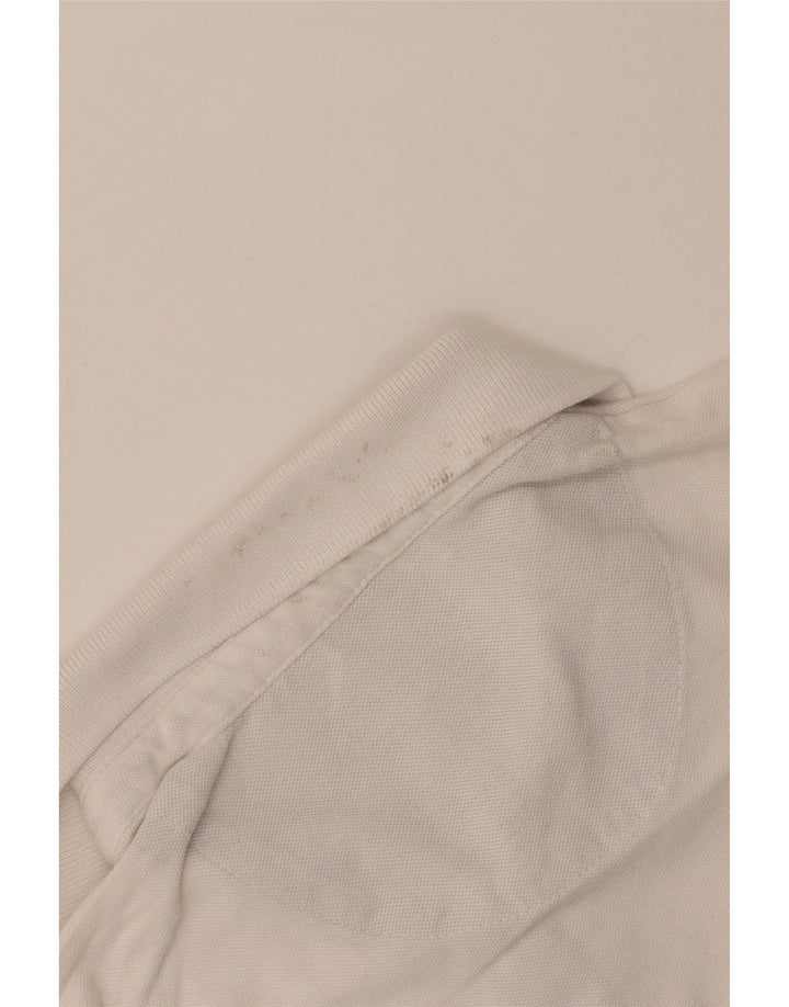 WRANGLER Herren-Poloshirt mit normaler Passform, mittelweiße Baumwolle