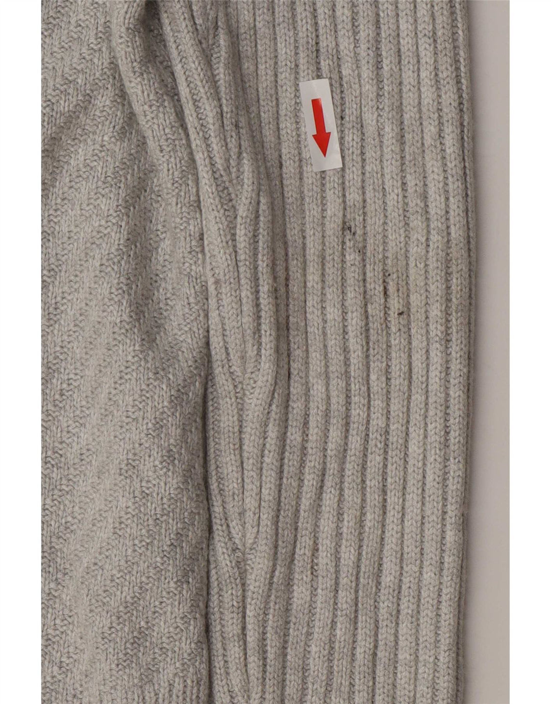 Marks & Spencer Damen Longline Open Cardigan Pullover UK 10 Small Grau