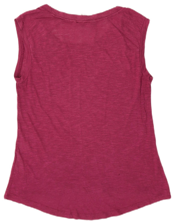 Mountain Warehouse Damen-T-Shirt-Oberteil, UK 10, Größe S, Lila, gesprenkelte Baumwolle