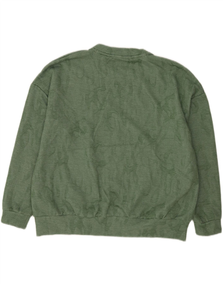 Under Armour Herren-Sweatshirt mit Grafik, lockerer Passform, klein, grün, Polyester