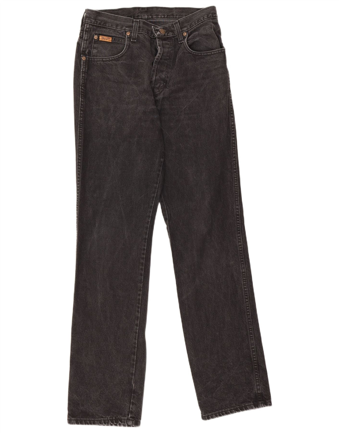 Wrangler Herren Straight Jeans W30 L33 Schwarz