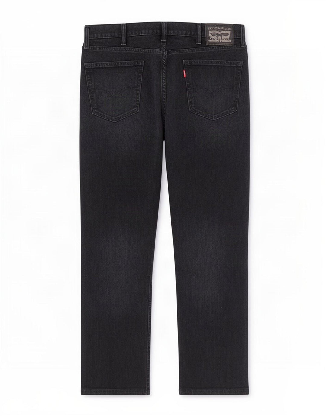 Levi's Herren Straight Jeans W38 L29 Schwarze Baumwolle