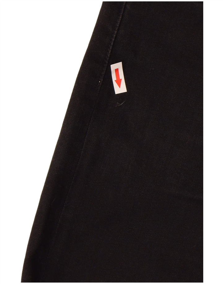 Levi's Damen 510 Skinny Jeans W30 L30 schwarze Baumwolle