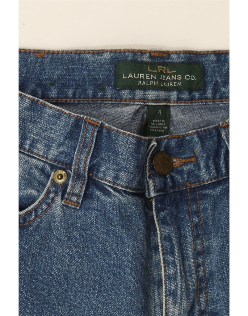 RALPH LAUREN Womens Straight Jeans US 4 Small W30 L30 Blue Cotton Vintage Ralph Lauren and Second-Hand Ralph Lauren from Messina Hembry 