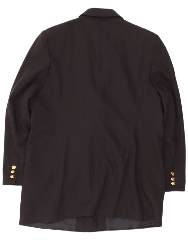 Marks & Spencer Womens St. Michael Blazer Jacket UK 20 2XL Navy Blue