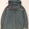 Helly Hansen Herren-Windbreakerjacke mit Kapuze, UK 40, Größe L, Blau, Farbblock