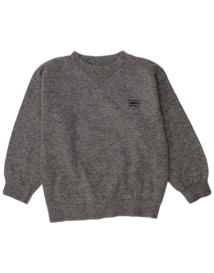 Levi's Sweatshirt-Pullover für Jungen, 3–4 Jahre, grau gefleckt