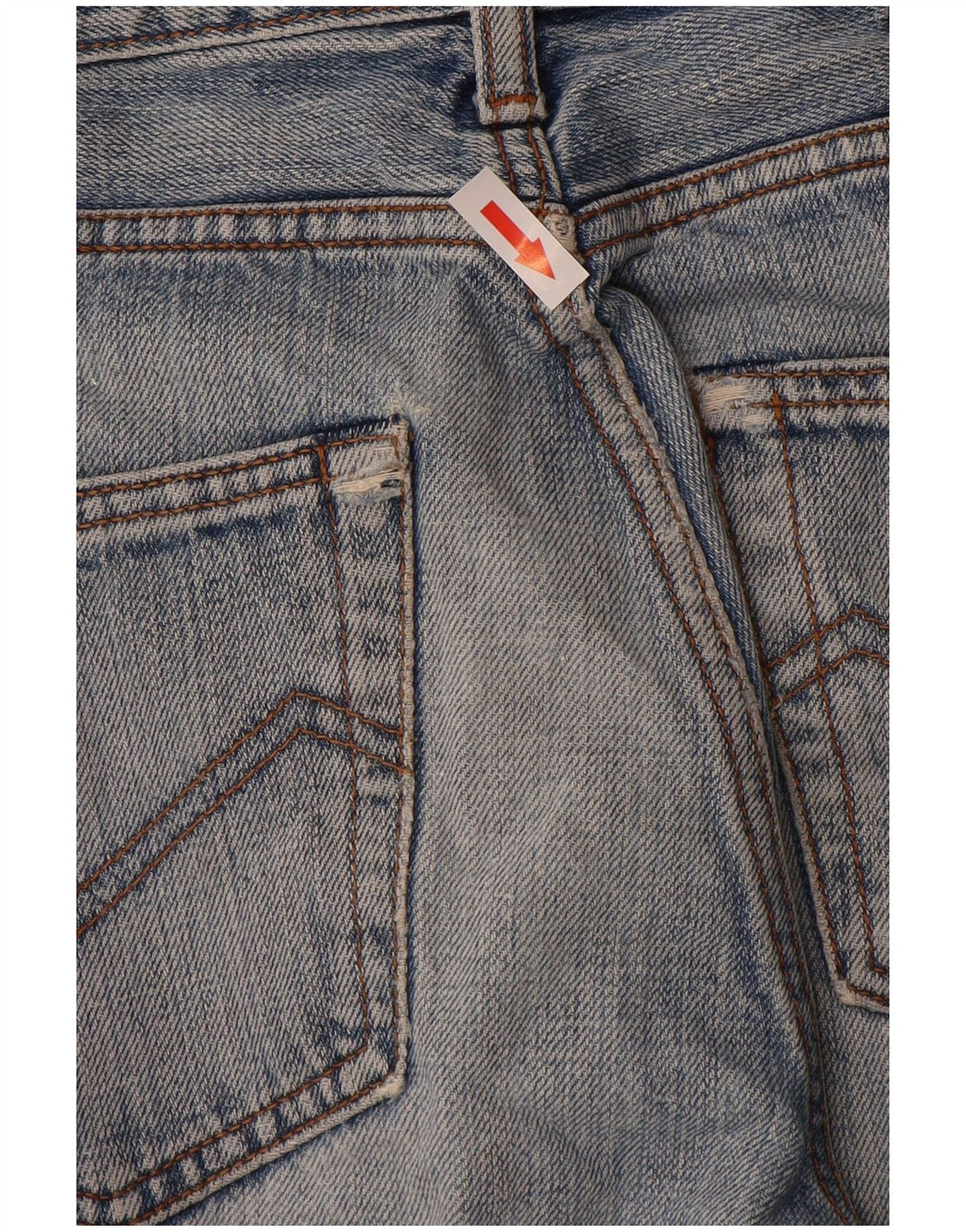 ENERGIE Herren Straight Jeans W29 L34 Blaue Baumwolle