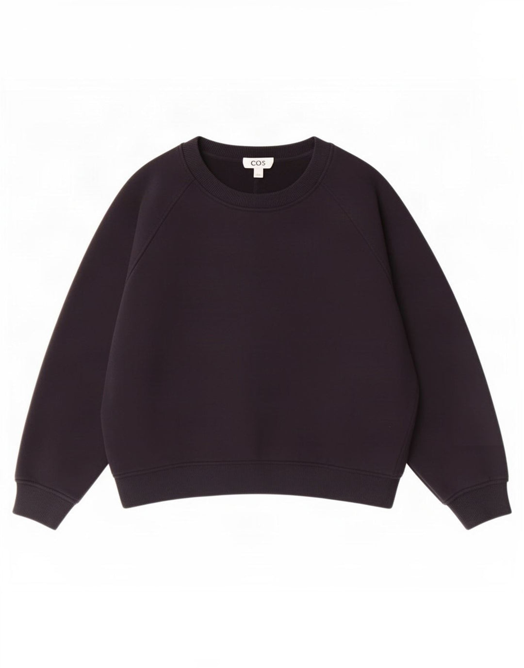 Cos Damen-Sweatshirt in Übergröße, Größe M, Marineblau, Größe 40, Baumwolle