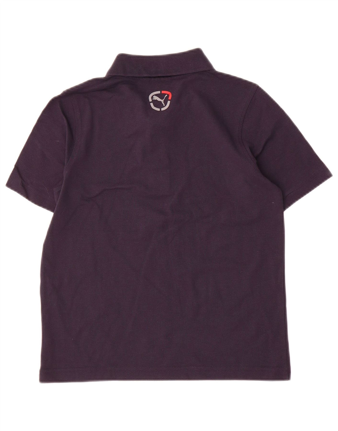 Puma Jungen Poloshirt 9-10 Jahre Marineblaue Baumwolle