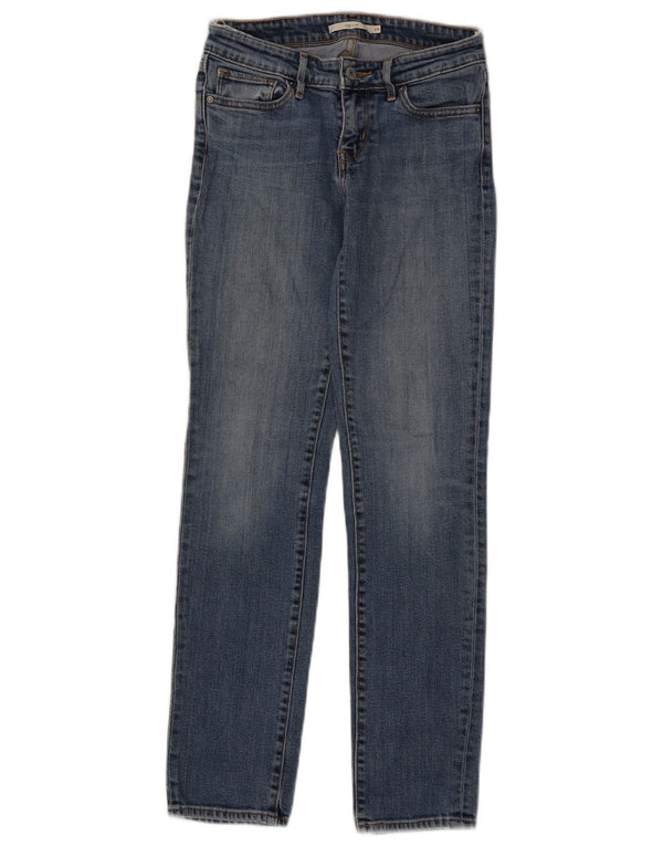Levi's Damen 712 Slim Jeans W26 L30 Blaue Baumwolle