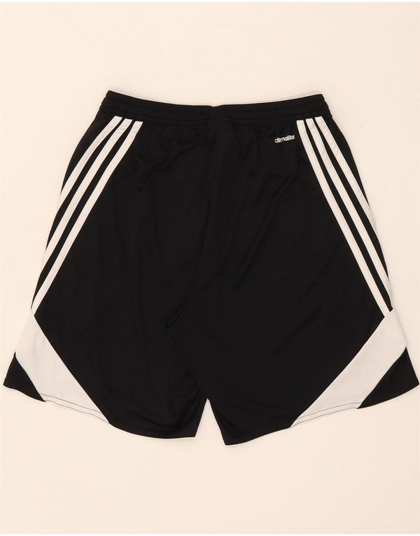 Adidas Herren Climalite Sport Shorts Small Schwarz Colourblock Polyester