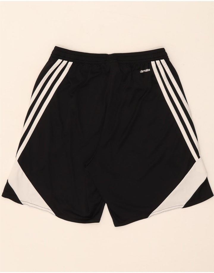 Adidas Herren Climalite Sport Shorts Small Schwarz Colourblock Polyester