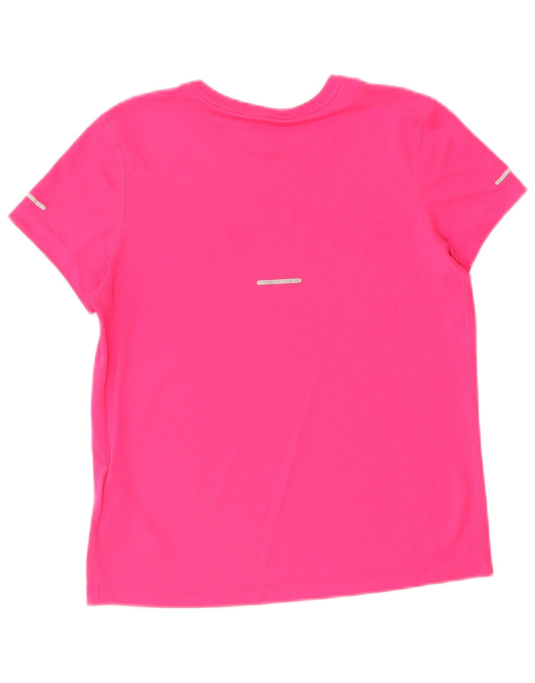 Asics Damen Grafik-T-Shirt Top UK 10 Small Pink Polyester