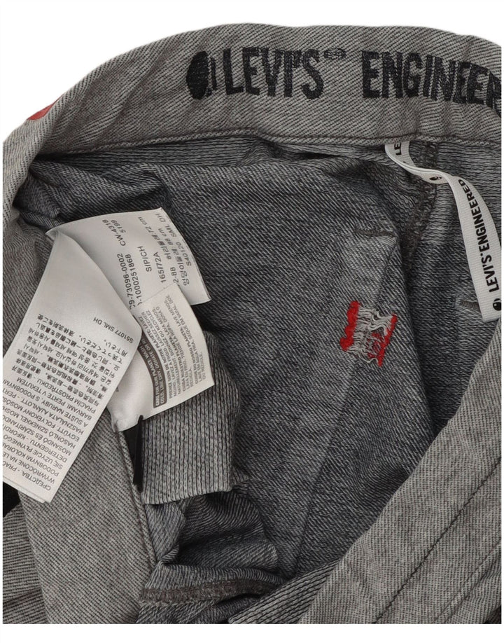 Levi's Herren-Trainingshose mit Grafik, Jogginghose, Größe S, Grau, modern