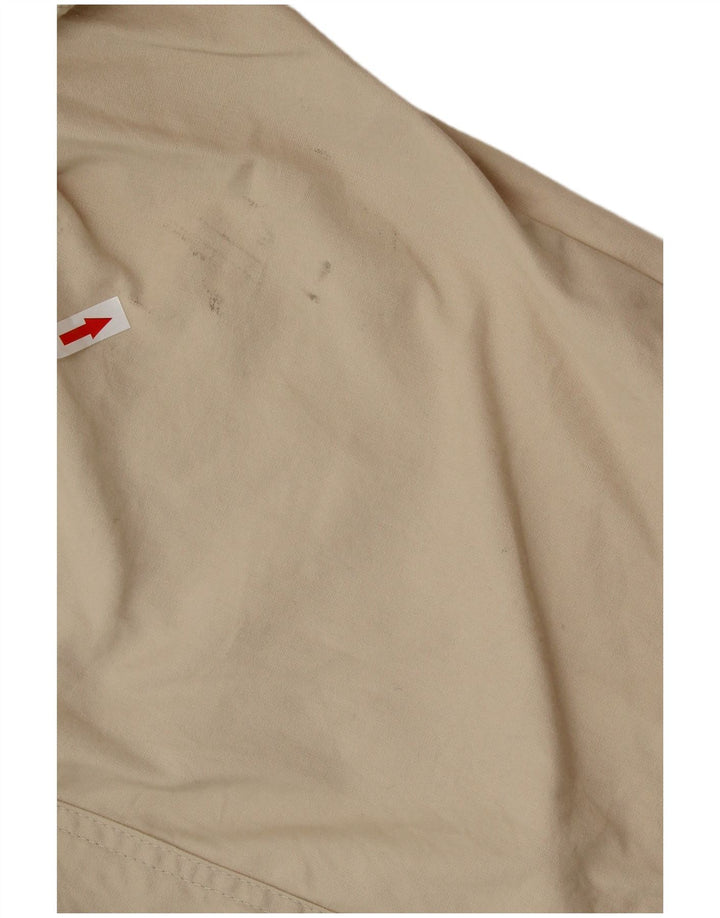 VINTAGE Herren Cargo Shorts IT 50 Large W34 Beige Baumwolle