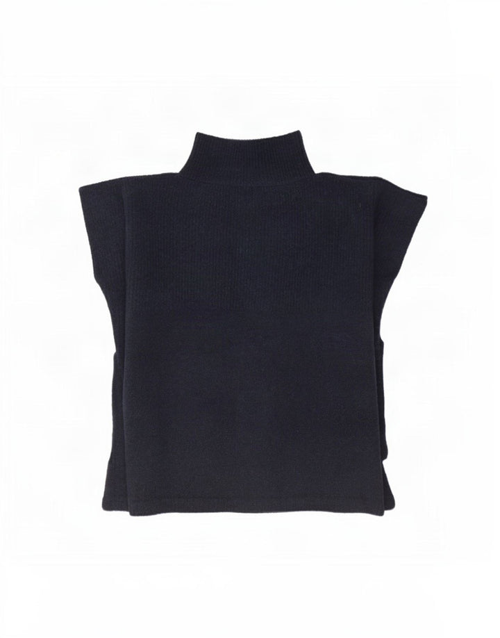 Marks & Spencer Poncho-Pullover für Damen, Einheitsgröße, Marineblau, Polyester