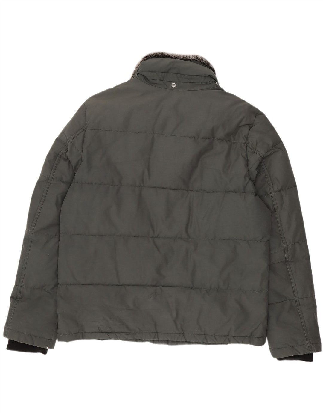 Tommy Hilfiger Herren Wattierte Jacke UK 42 XL Grün Polyamid