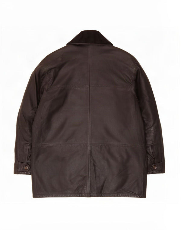 Bugatti Herren Lederjacke UK 40 Large Schwarz