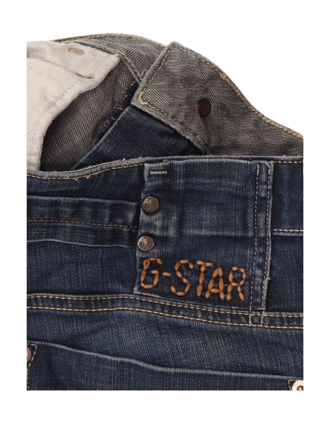 G-STAR Damen Straight Jeans W32 L30 Marineblau
