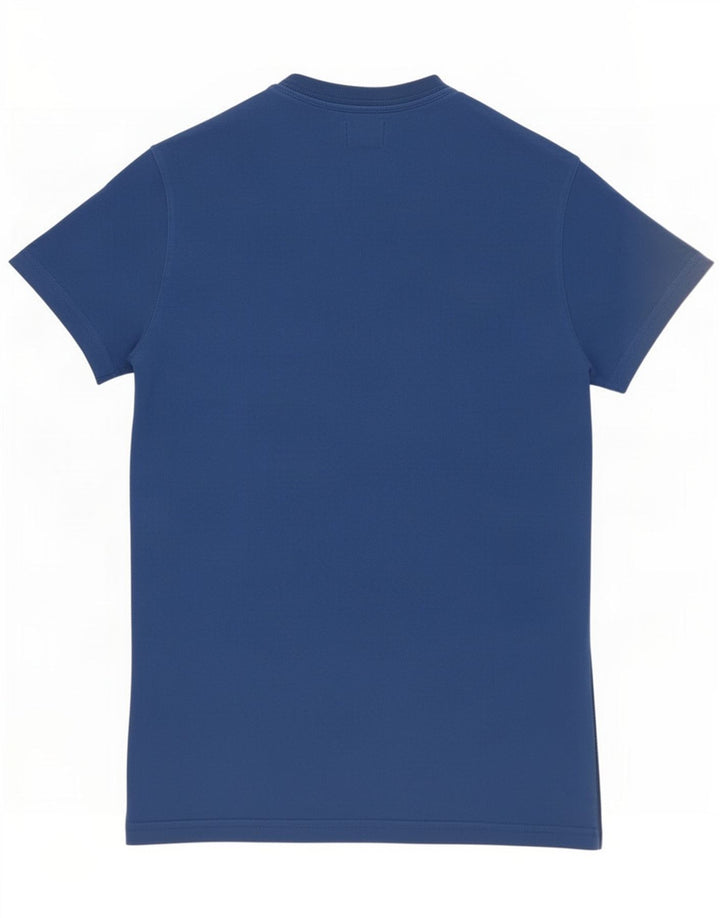 Replay Herren-T-Shirt mit Grafik, Größe S, Blau, Baumwolle