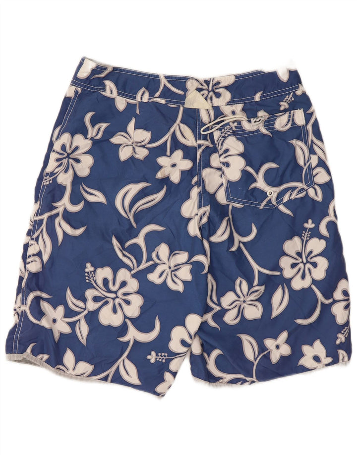 Billabong Herren Wende-Badeshorts, klein, grau, geblümt, Polyester