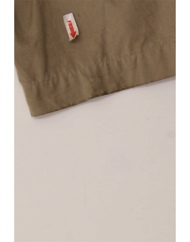 Zara Damen Übergroßer Trenchcoat UK 10 Small Beige Polyester