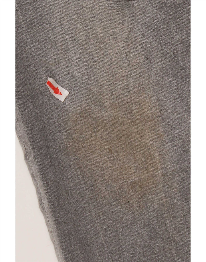 Marks & Spencer Damen The Sienna Straight Jeans UK 14 Medium W32 L28 Grau