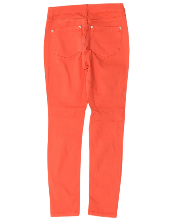 Oasis Damen Cherry Cropped Jeans UK 8 Small W28 L28 Rosa Baumwolle