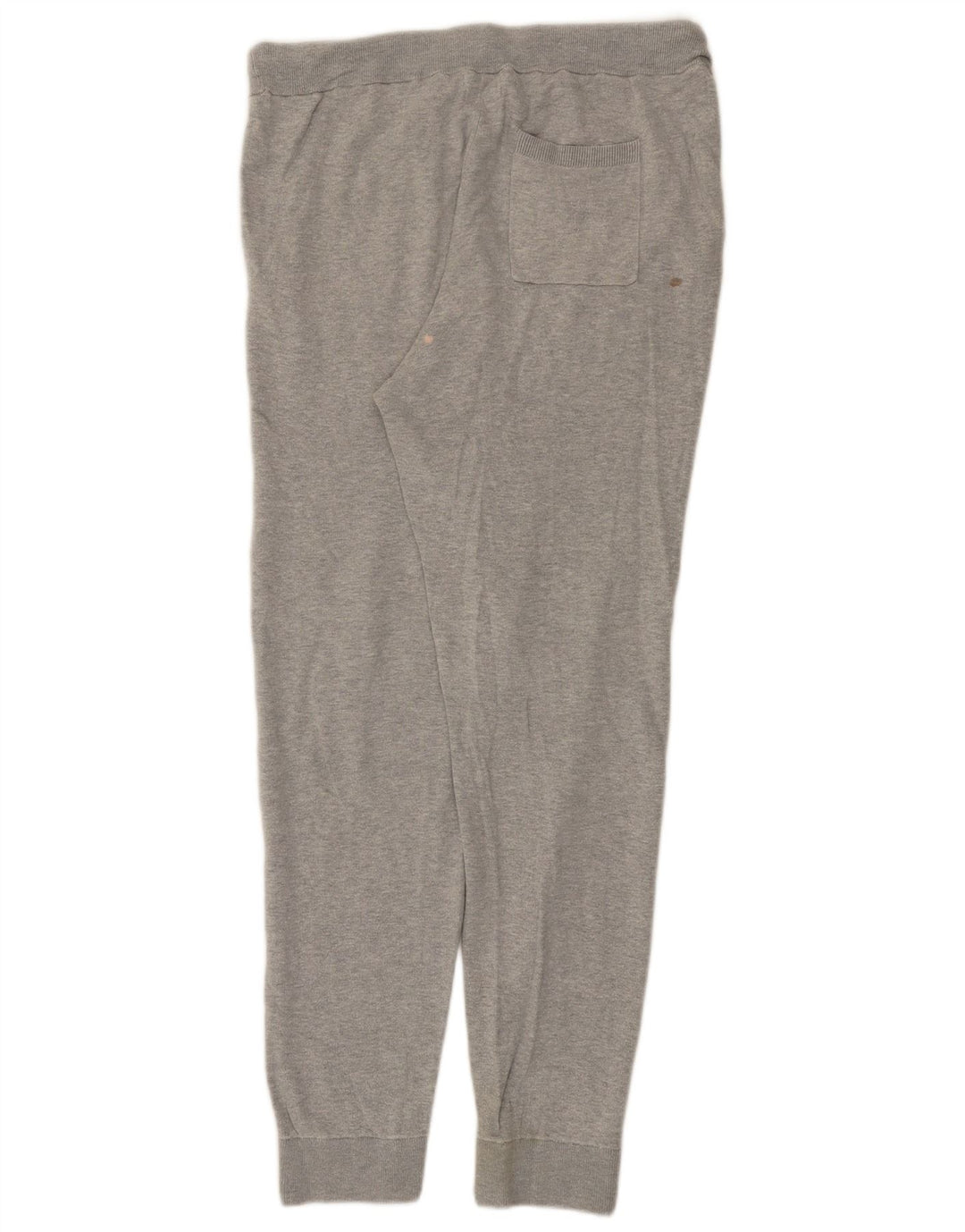 Massimo Dutti Herren-Trainingshose, Jogginghose, große graue Baumwolle