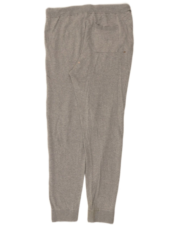Massimo Dutti Mens Tracksuit Trousers Joggers Large Grey Cotton