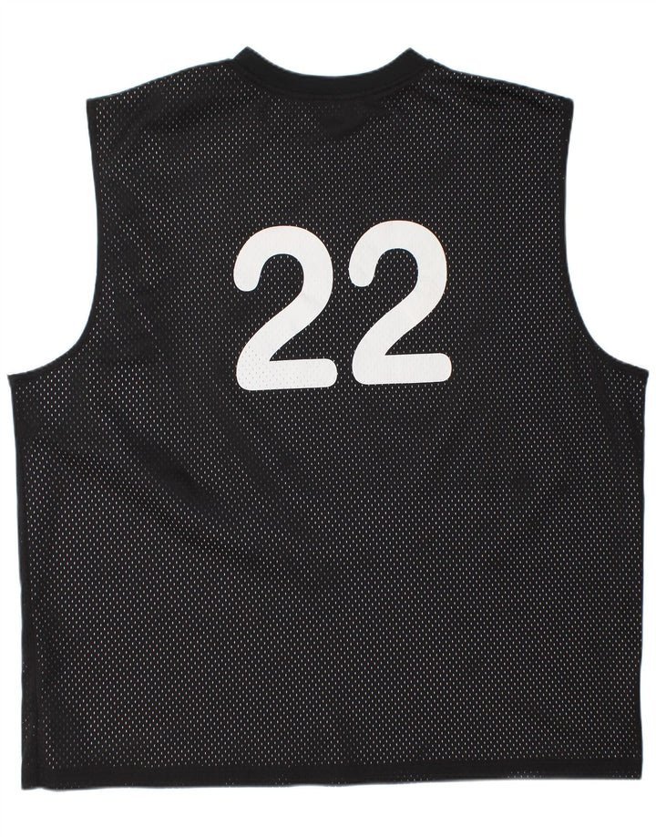 And1 Herren Grafikweste Top 3XL Schwarz Polyester