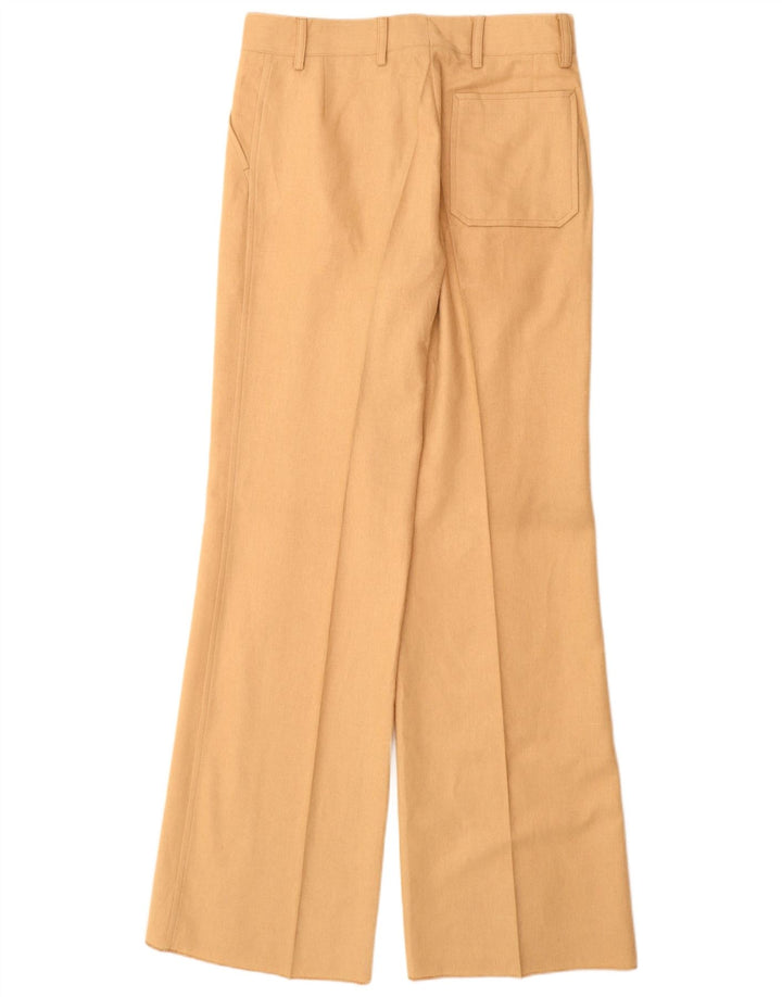 VINTAGE Damen 2-teiliges Set UK 12 Medium W28 L34 Beige