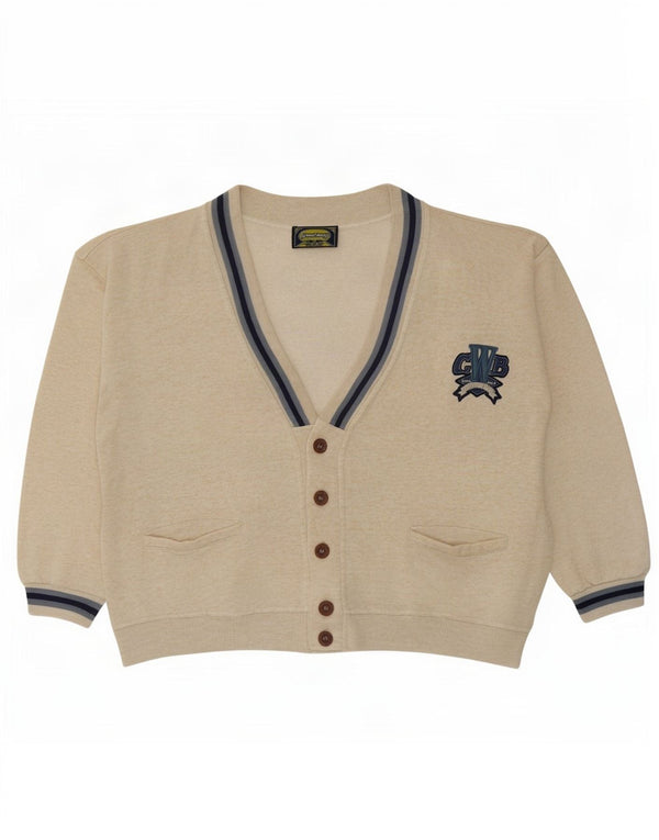Great Bay Herren-Trainingsanzugoberteil mit lockerer Passform, Mittelbeige meliert