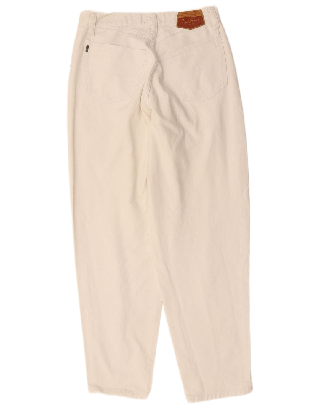 PEPE JEANS Herren Tapered Jeans W33 L30 Weiße Baumwolle