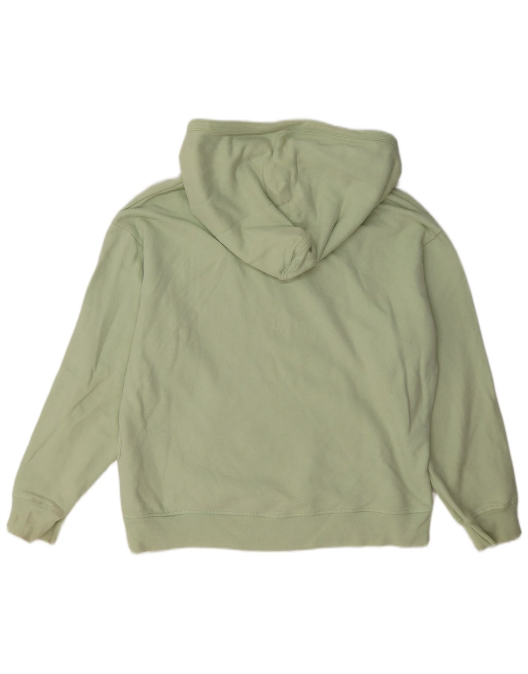 Levi's Damen Kapuzenpullover UK 14 Mittelgrüne Baumwolle