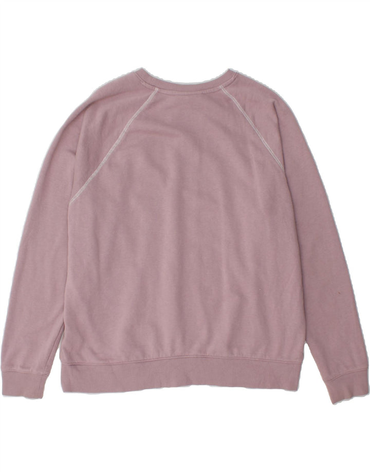 FILA Womens Oversized Sweatshirt Jumper 2XL Pink Cotton Vintage Fila and Second-Hand Fila from Messina Hembry 