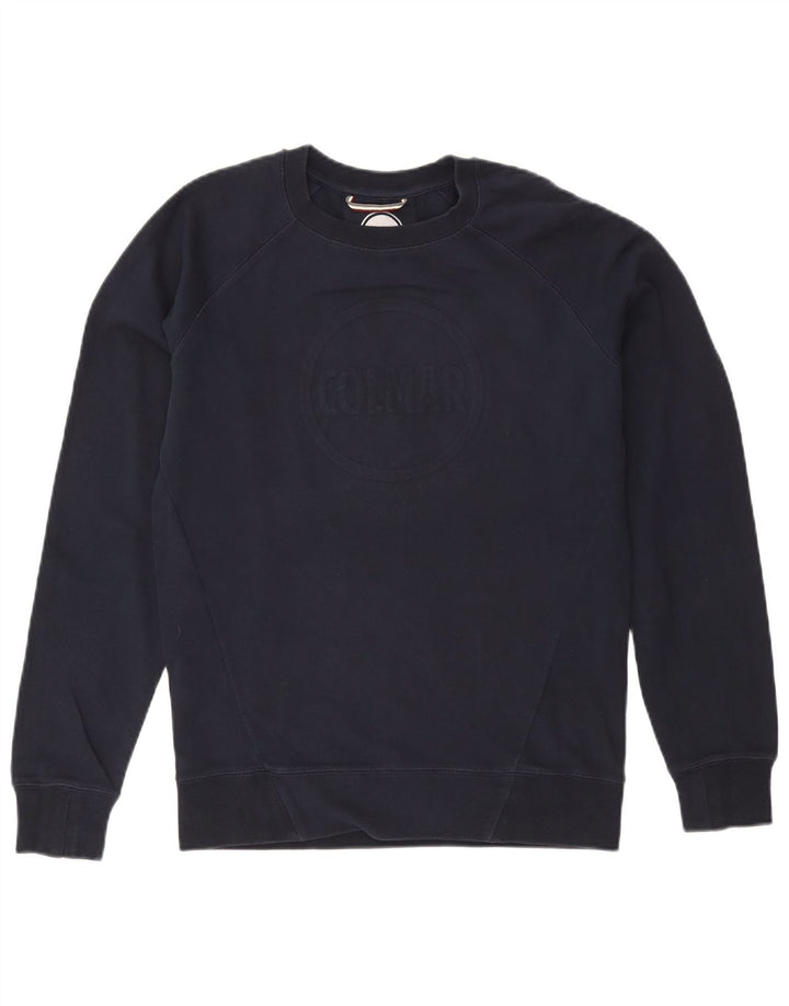 Colmar Herren-Sweatshirt mit Grafik, groß, marineblau, Baumwolle