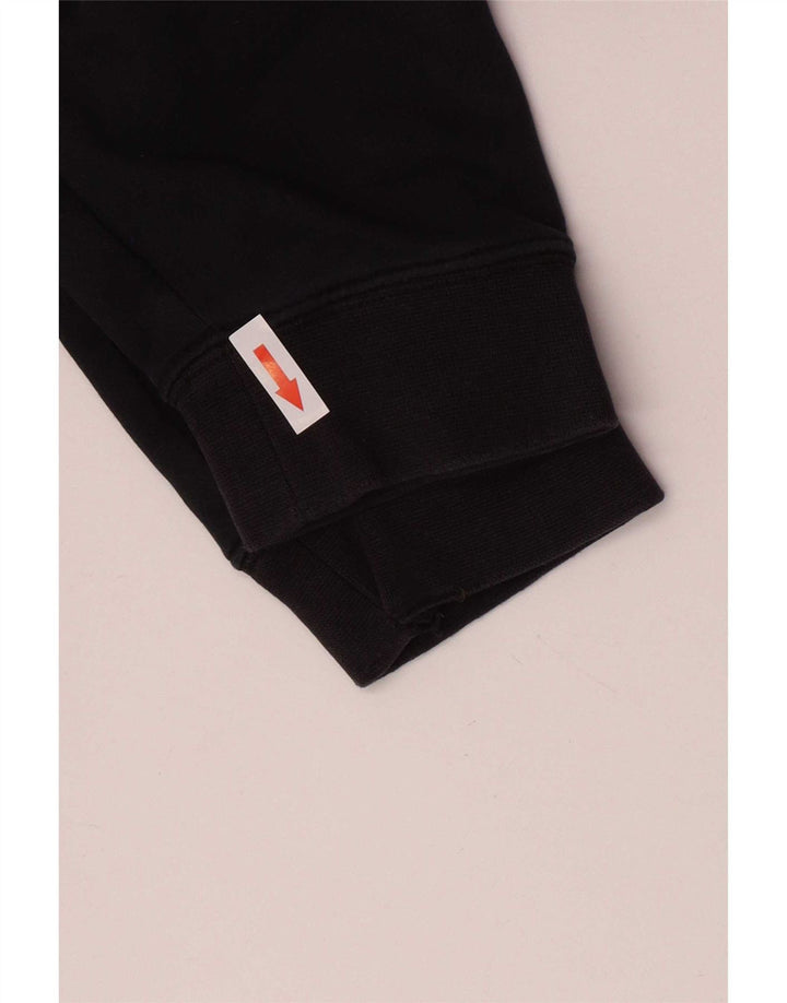 Nike Herren-Kapuzenpullover mit normaler Passform, Größe S, Schwarz, Baumwolle