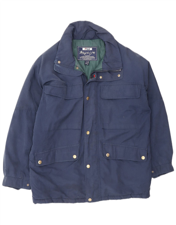 Fila Herren Utility Jacke IT 50 Large Marineblau