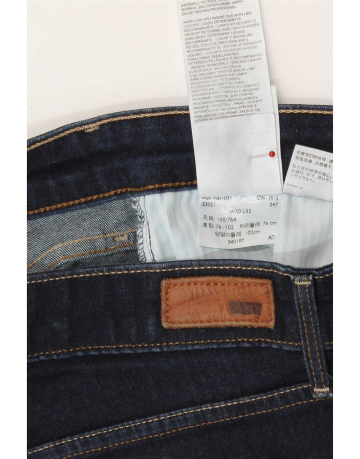 Levi's Damen Slight Curve Modern Rise Straight Jeans W30 L32 Marineblau
