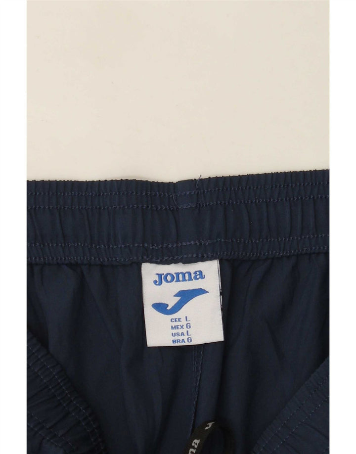Joma Herren-Trainingshose, Jogginghose, Größe L, Marineblau
