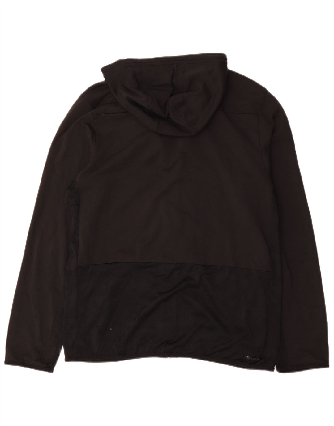 Adidas Herren-Trainingsanzug mit Kapuze, Jacke, mittelgroß, Schwarz